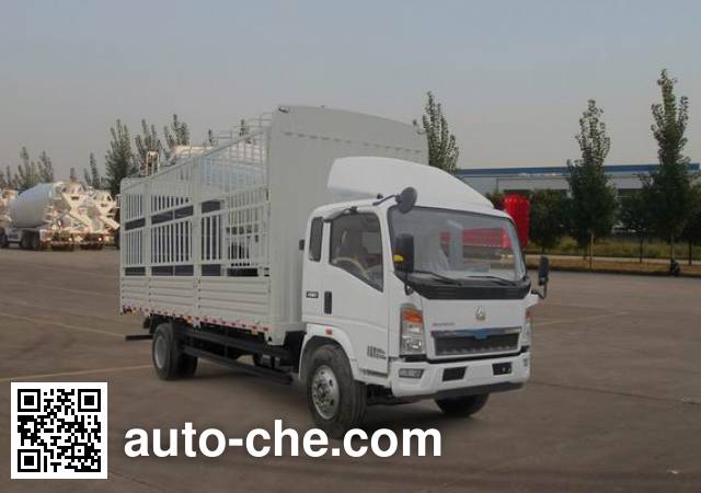 Грузовик с решетчатым тент-каркасом Sinotruk Howo ZZ5127CCYD3815D1