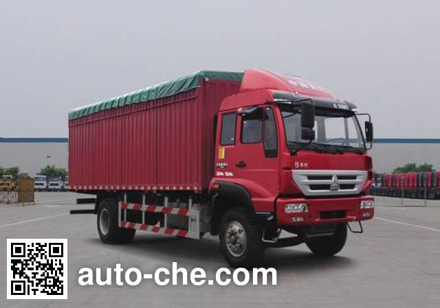 Автофургон с тентованным верхом Huanghe ZZ5164CPYF5216D1