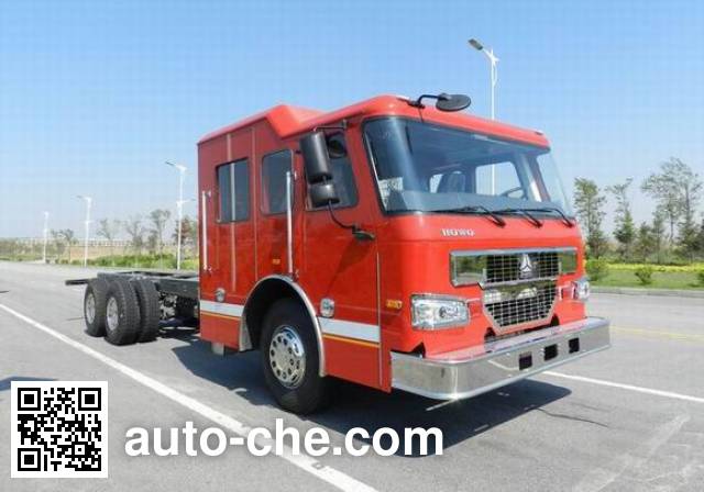 Шасси пожарного автомобиля Sinotruk Howo ZZ5347TXFV5447E6